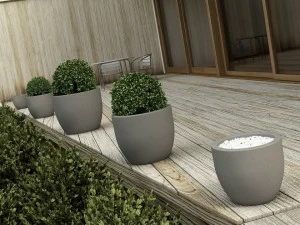 MOBIKA GARDEN Низкий садовый горшок