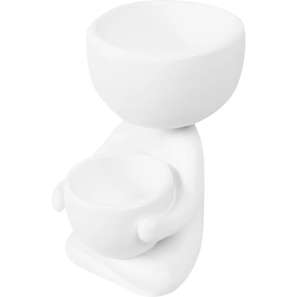 Ваза для цветов Кашпенок гипс белый Santreyd STLM-2059497