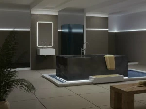 PROFILPAS Плинтус из нержавеющей стали со светодиодной подсветкой Prolight