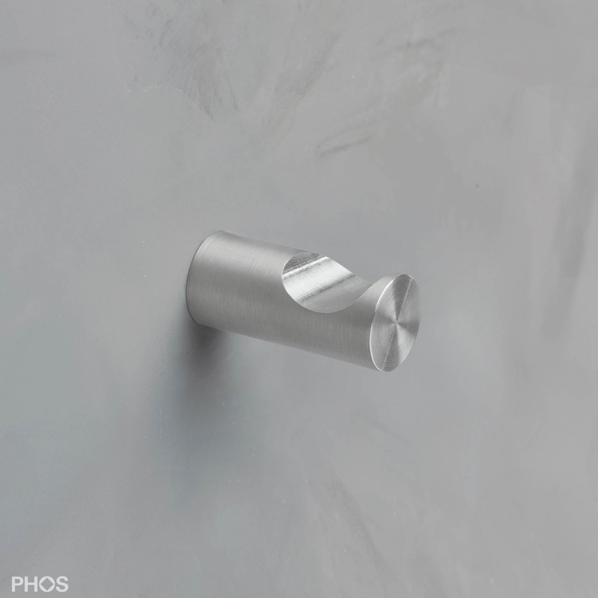 HV10-20 Настенный крючок с вогнутой фрезой, ø10 мм PHOS 