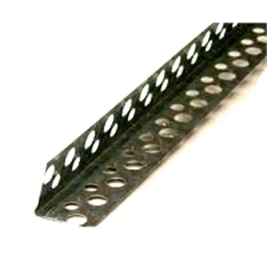 Профиль угловой (ПУ) алюминиевый перфорированный 21x21x3000 мм