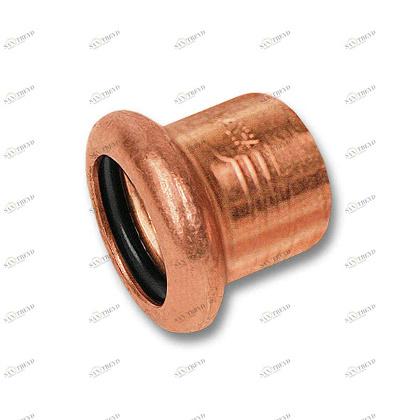 1630128 SANHA 6301 пресс-фитинг, медь, заглушка ВПр 28 мм 