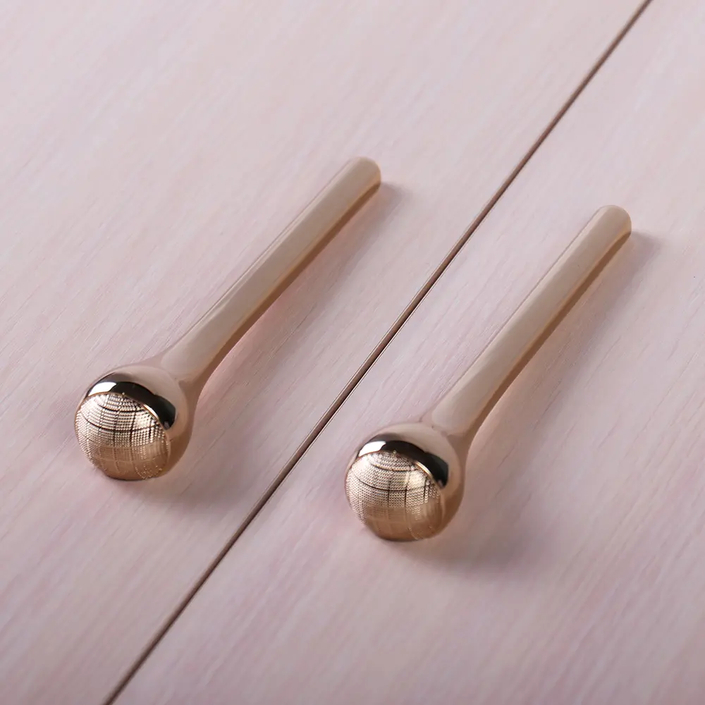 Мебельная ручка-рейлинг 128 мм золото LARVIJ STLM-2047678 - Вид №3