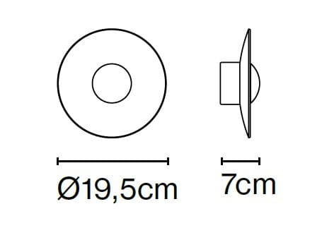 Алюминиевый светодиодный настенный светильник Marset Имбирь ARCH-00050919 - Вид №16
