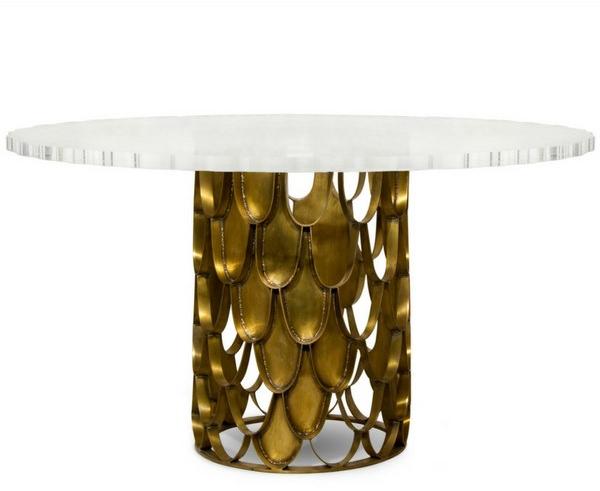 BRABBU Круглый обеденный стол Koi sun-id-1501804 - Вид №2