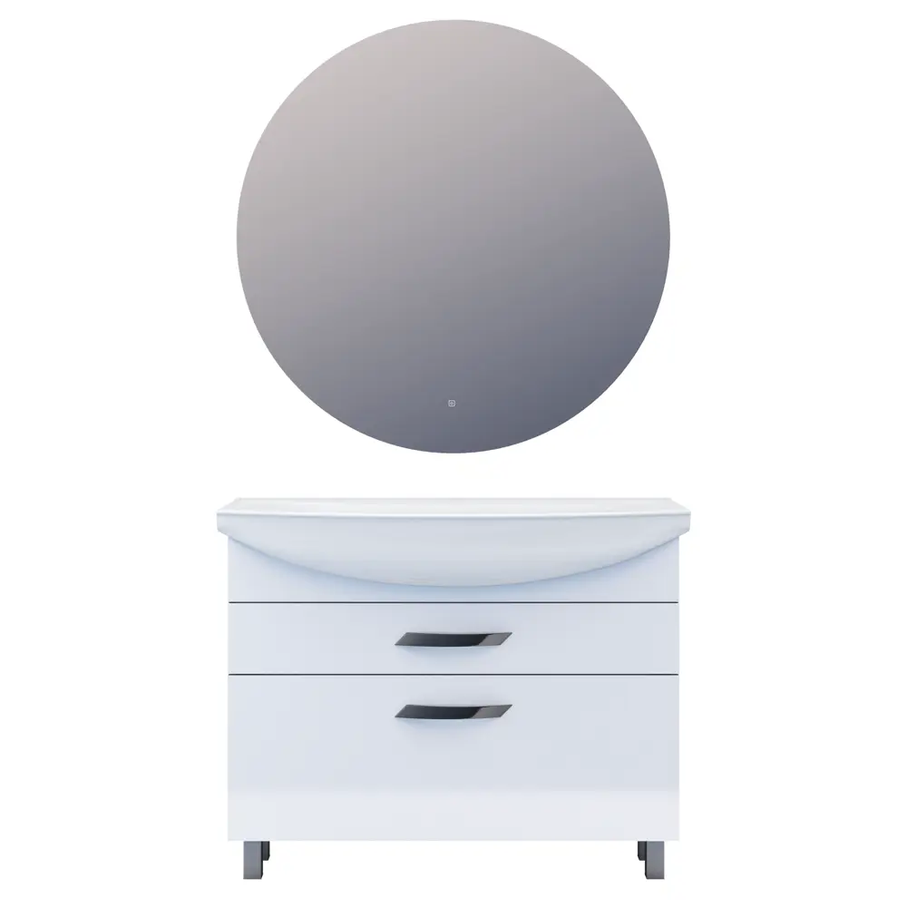 Тумба под раковину Vigo Moss 105 см, цвет белый STLM-2167968 - Вид №6