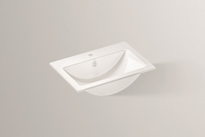 2202000000 Встраиваемая раковина, eb.r585h, белая, proshield Alape серия R