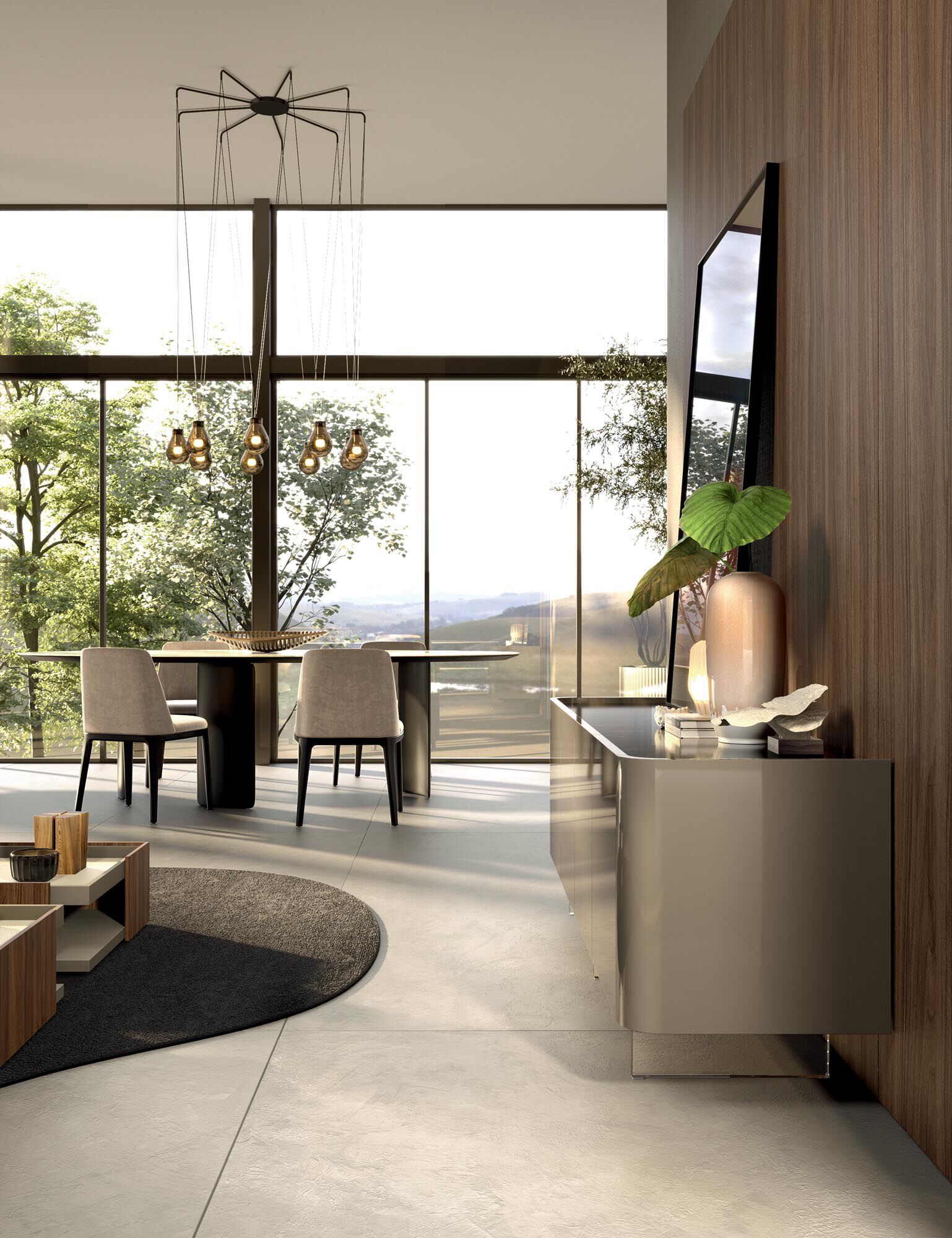 Деревянный шкаф с распашными дверями Guzzini & Fontana LOVIE ARCH-00039049 - Вид №2