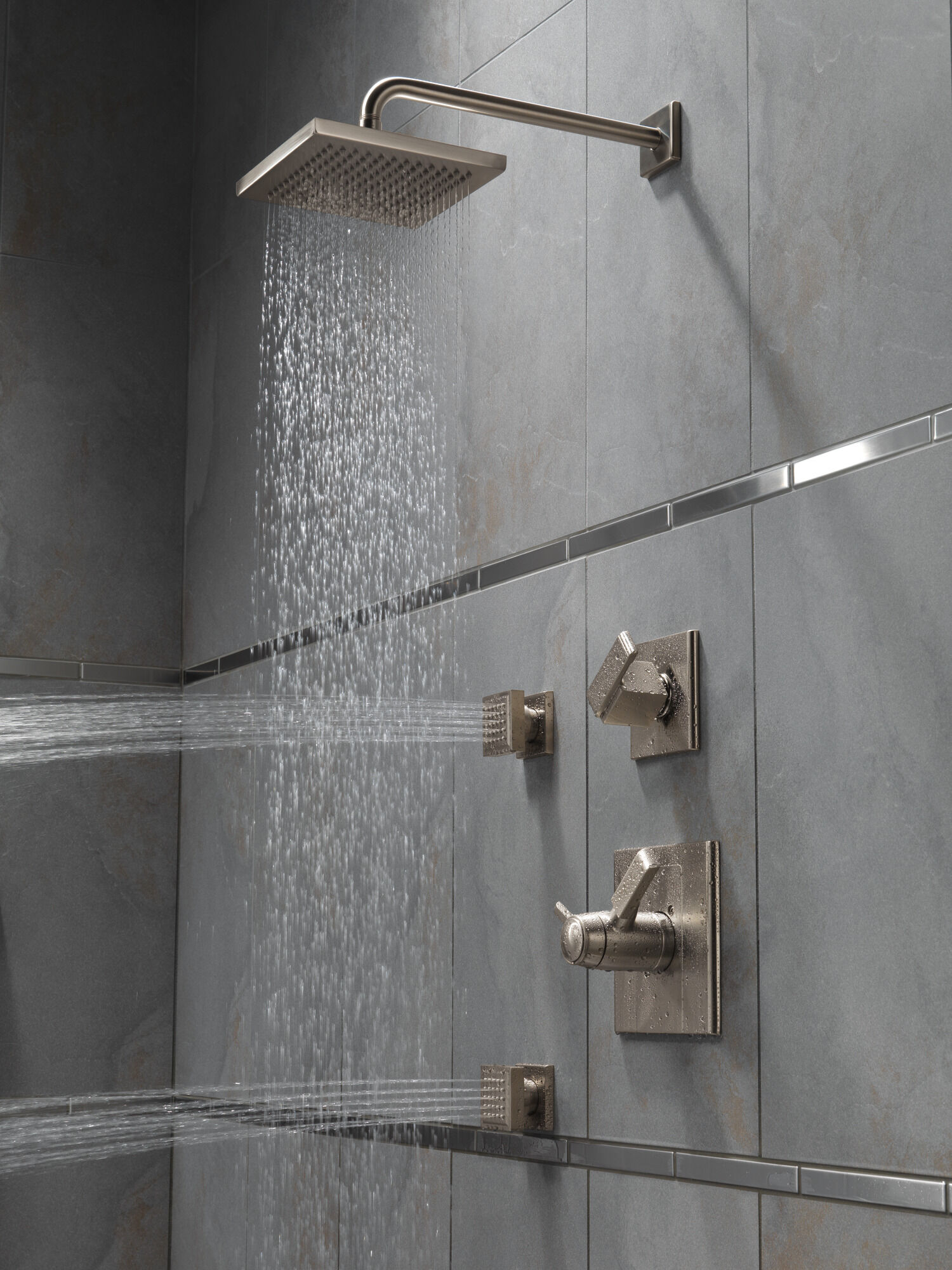RP53496SS Душевая лейка Raincan с одинарной настройкой Delta Faucet Universal Showering Нержавеющая сталь  - Вид №1