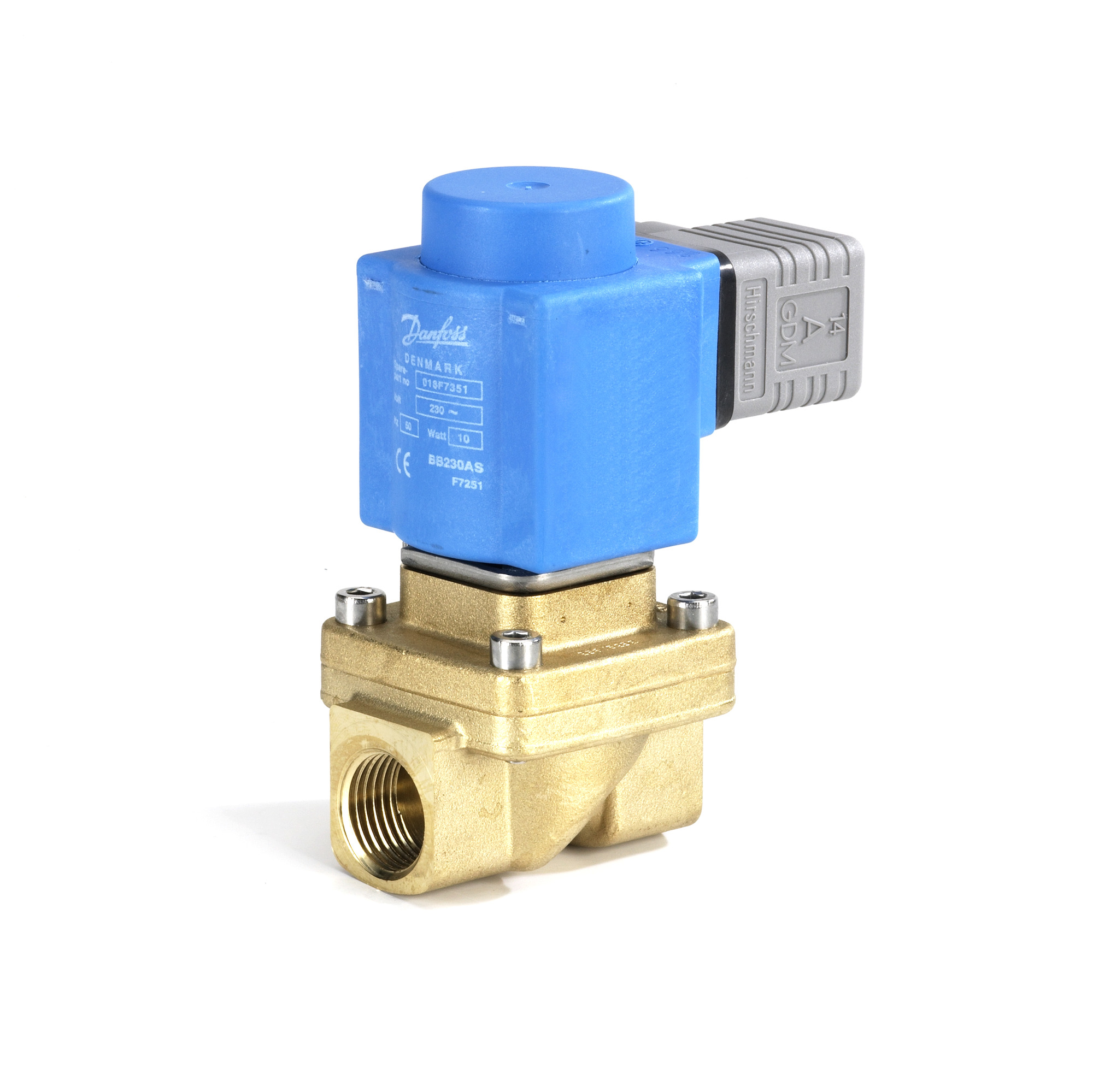 Danfoss EV250B — двухходовые электромагнитные клапаны с принудительным подъемом Клапан электромагнитный EV250B 032U158002  - Вид №18