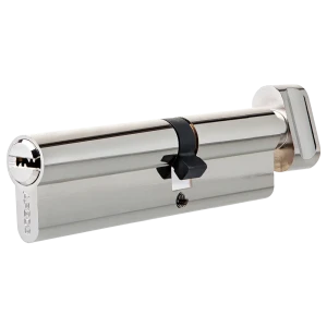 Цилиндр Apecs SM-120(55C/65)-C-NI, 55x65 мм, ключ/вертушка, цвет никель 82379254 STLM-2209026