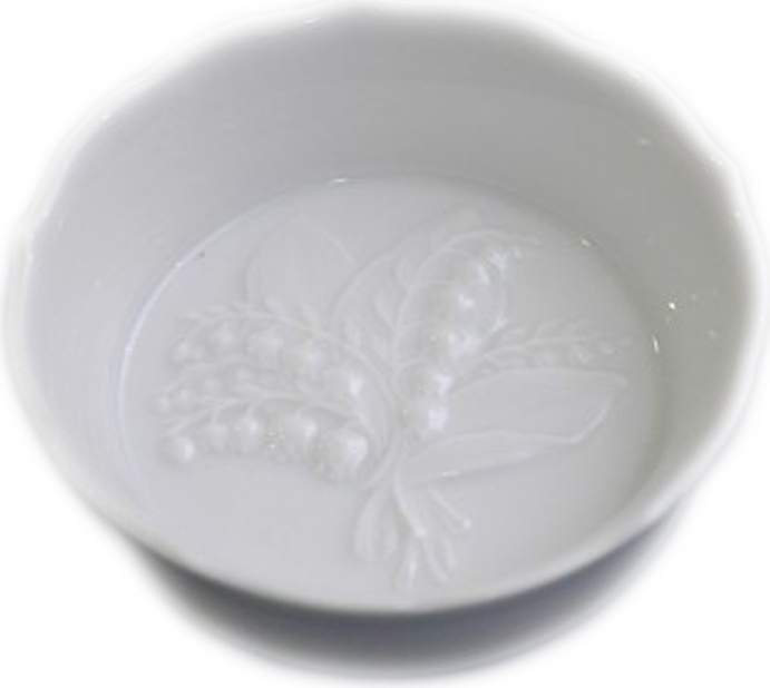 10558983 Meissen Розетка Meissen "Ландыш" 8см Фарфор 