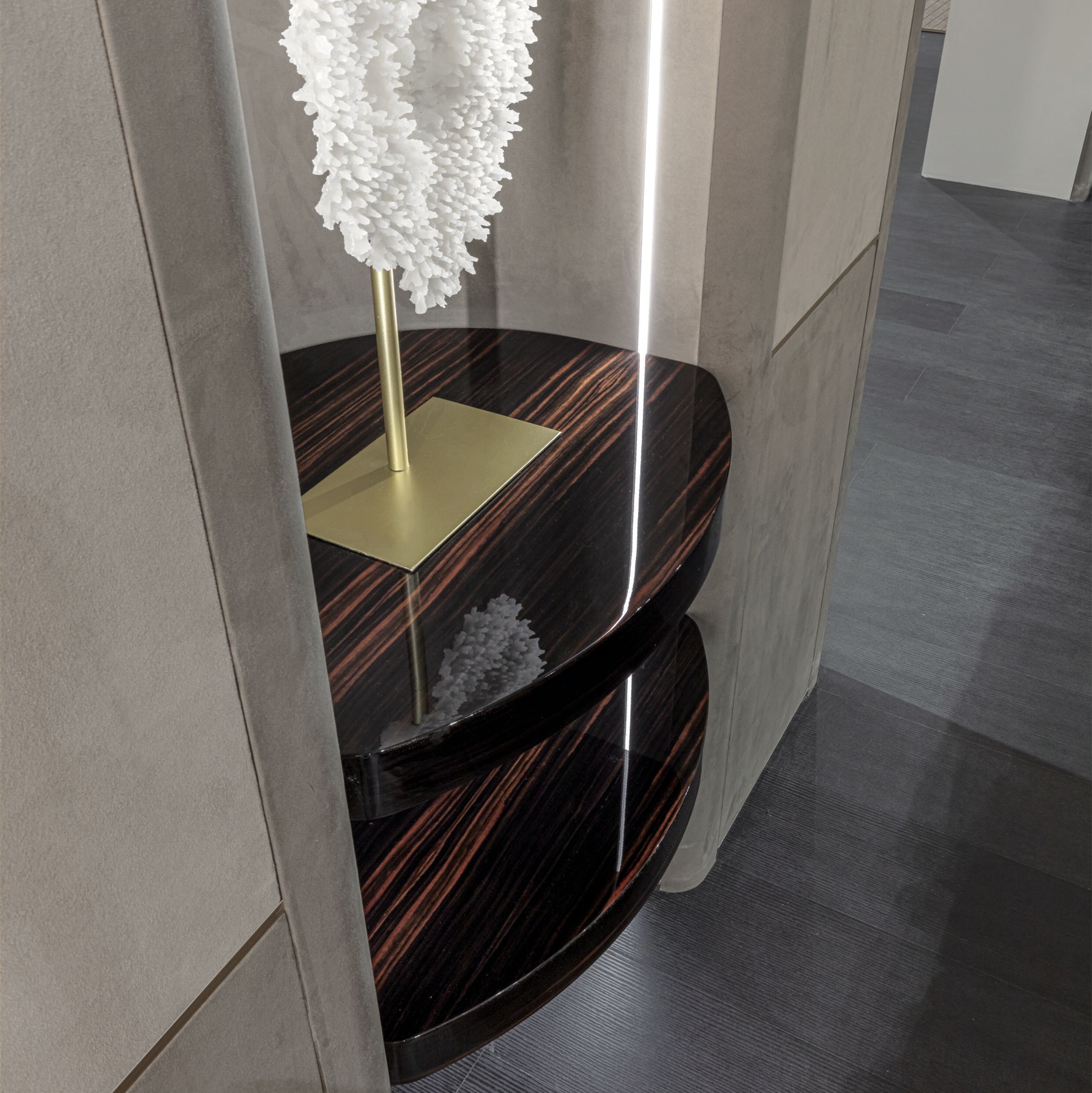 Обшивка из кожи Longhi FOREVER SYSTEM BEDROOM ARCH-00056468 - Вид №3