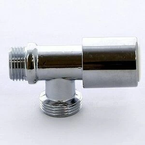 Вентиль ITAP компактный для стиральных машин хромированный 1/2"х3/4"