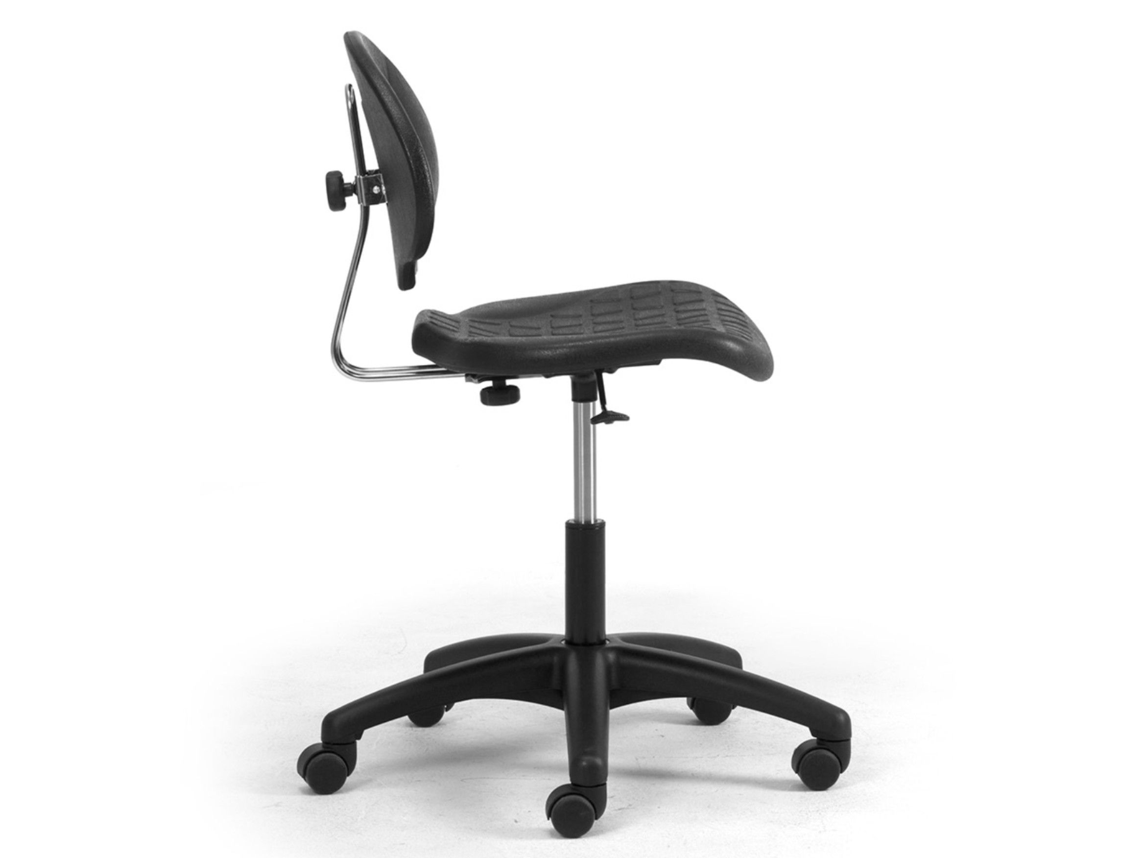 Полиуретановый регулируемый по высоте офисный стул со спинкой Leyform Officia ARCH-00078187 - Вид №1