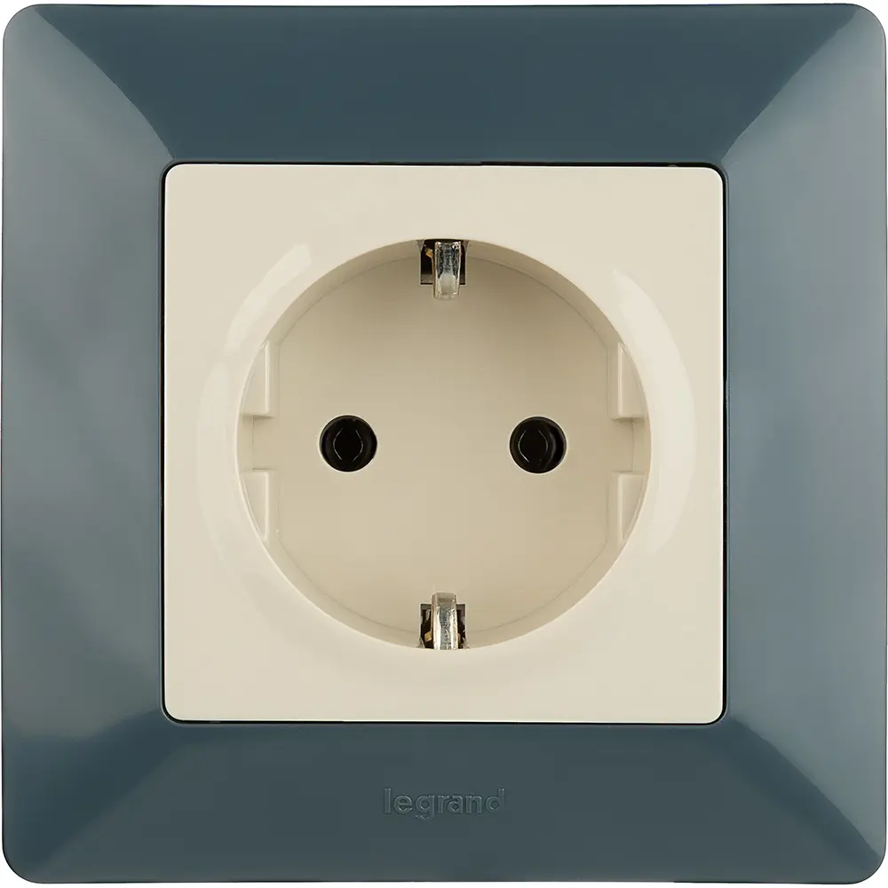 Розетка Legrand Valena life 2 контакта с заземлением цвет слоновая кость STLM-2120396 - Вид №5