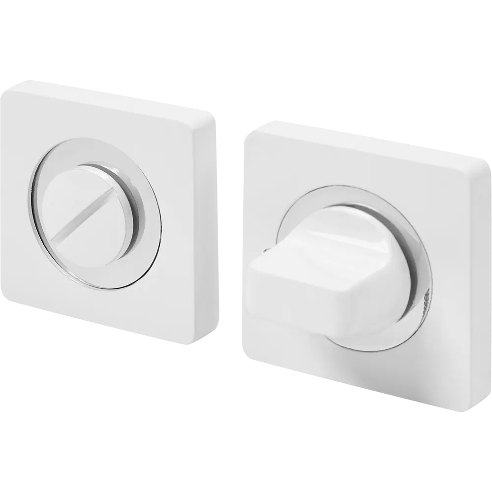 Накладка фиксатор цвет белый/хром Santreyd STLM-2151553