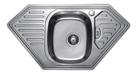 HBS5095 Кухонная мойка , матовая сталь Haiba  - Вид №1