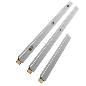 Дверная коробка Invisible 2400x65x35 мм правая цвет хром (2.5 шт.) 89461452 STLM-2115758