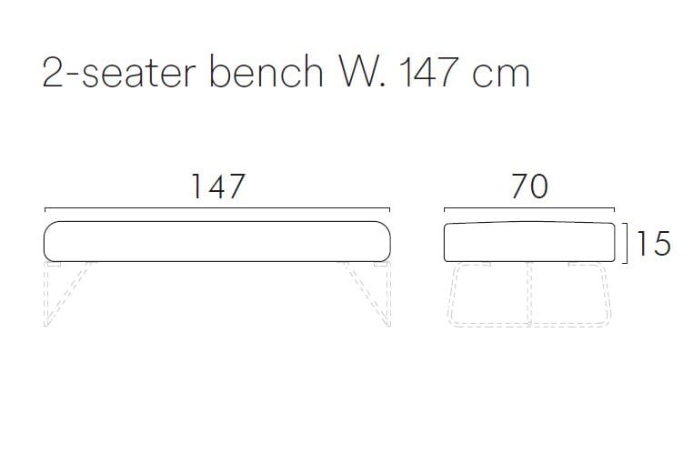 Модульный тканевый диван FREZZA Fedra ARCH-00000958 - Вид №6