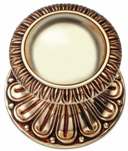 LINEA CALI' Ручка дверная из латуни в классическом стиле Ninfa