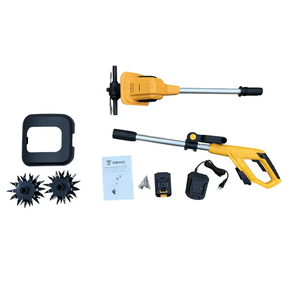 Культиватор аккумуляторный Deko DKET20V 20 В Li-Ion 1x4 Ач STLM-2063537 - Вид №5