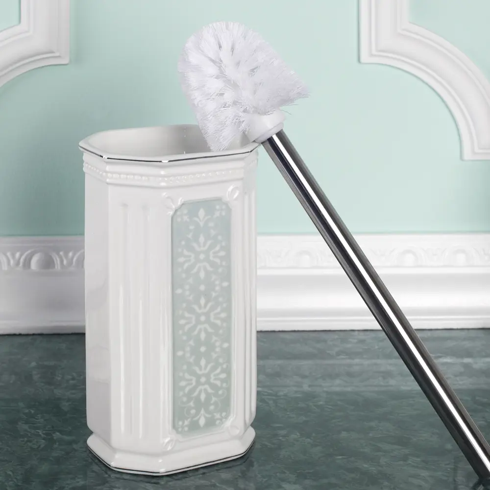 Ёршик для унитаза Hermitage цвет белый WESS STLM-2052293 - Вид №2