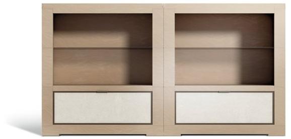 Giorgetti Отдельностоящий модульный книжный шкаф из дерева Oli sun-id-1479889 - Вид №1