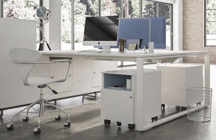 Dieffebi Модульный прямоугольный рабочий стол Dotbox evolution sun-id-1481574 - Вид №7