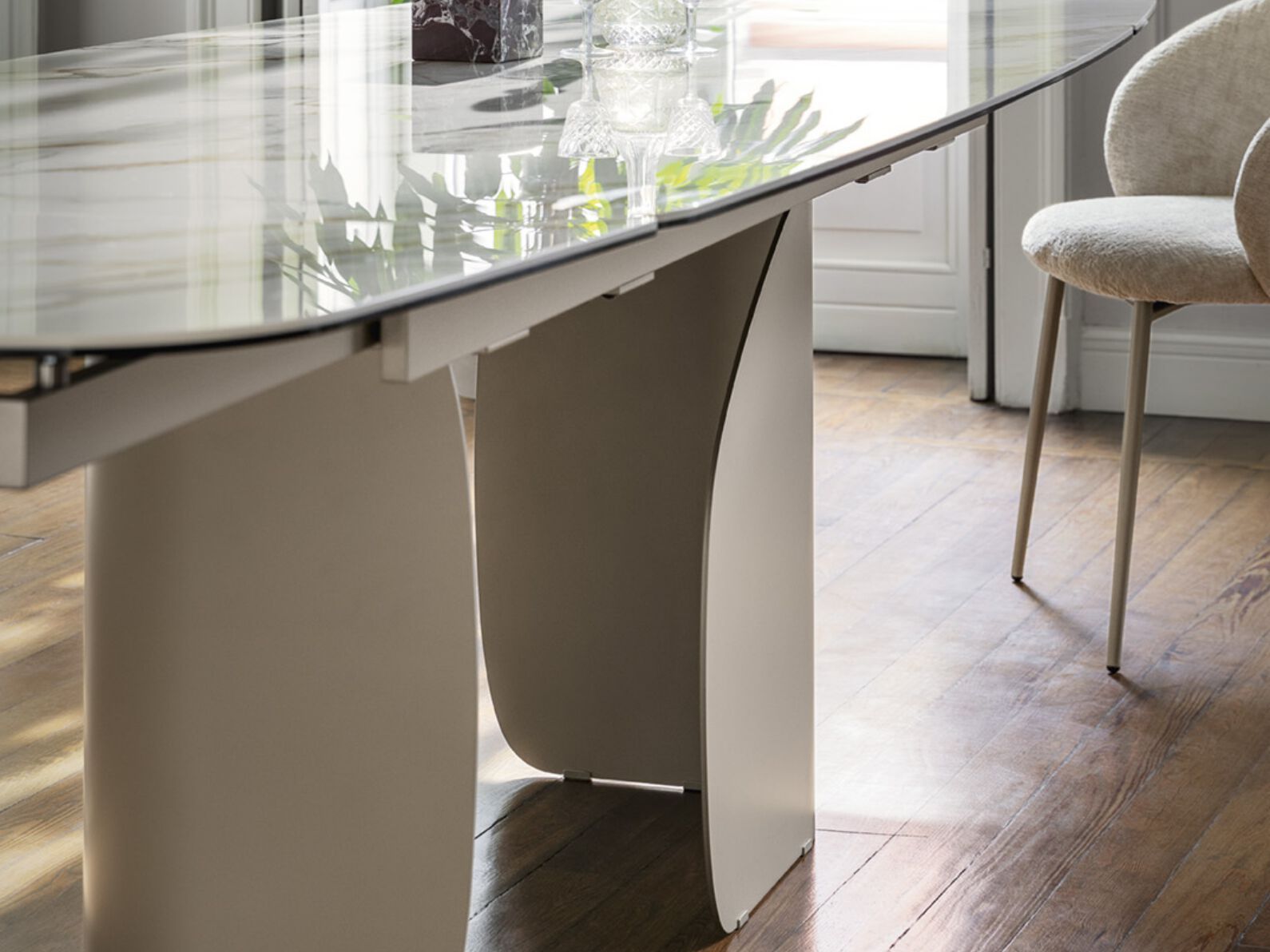 Керамический выдвижной стол Calligaris TWINS ARCH-00079771 - Вид №2