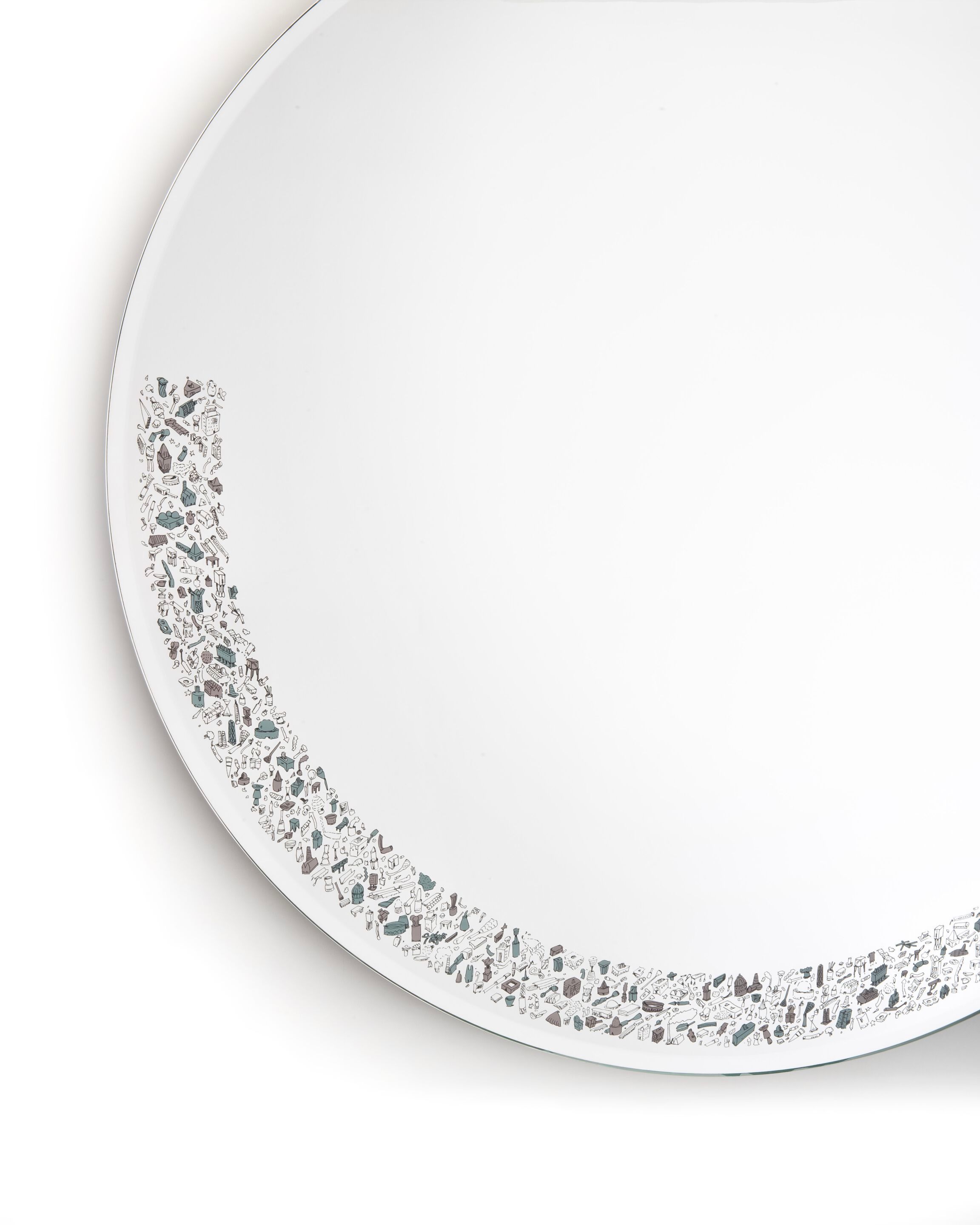 Круглое зеркало Zanotta SOSIA ARCH-00000548 - Вид №1