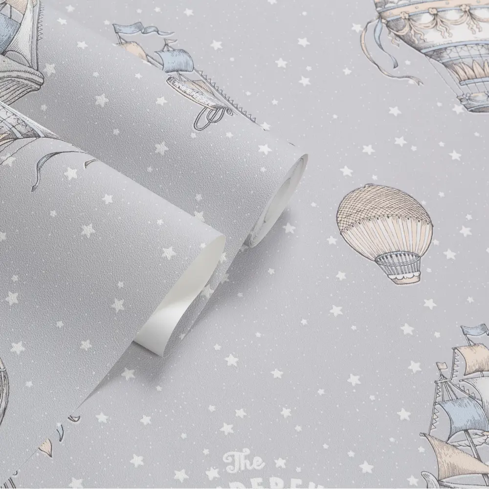 PALITRA HOME Wonderful - флизелиновые обои серебристого оттенка 82770565 STLM-0035773 - Вид №3