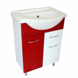 Тумба Роса 60 - Стиль красный с ящик. (К) 11617