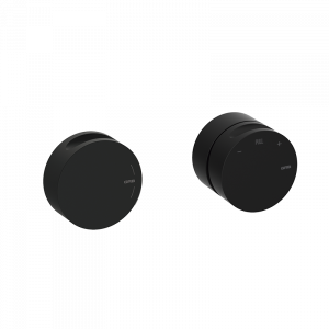 90102102 PREMIUM Черный смеситель 2/3 пути горизонтальный интерьер Черный GRB MIXERS