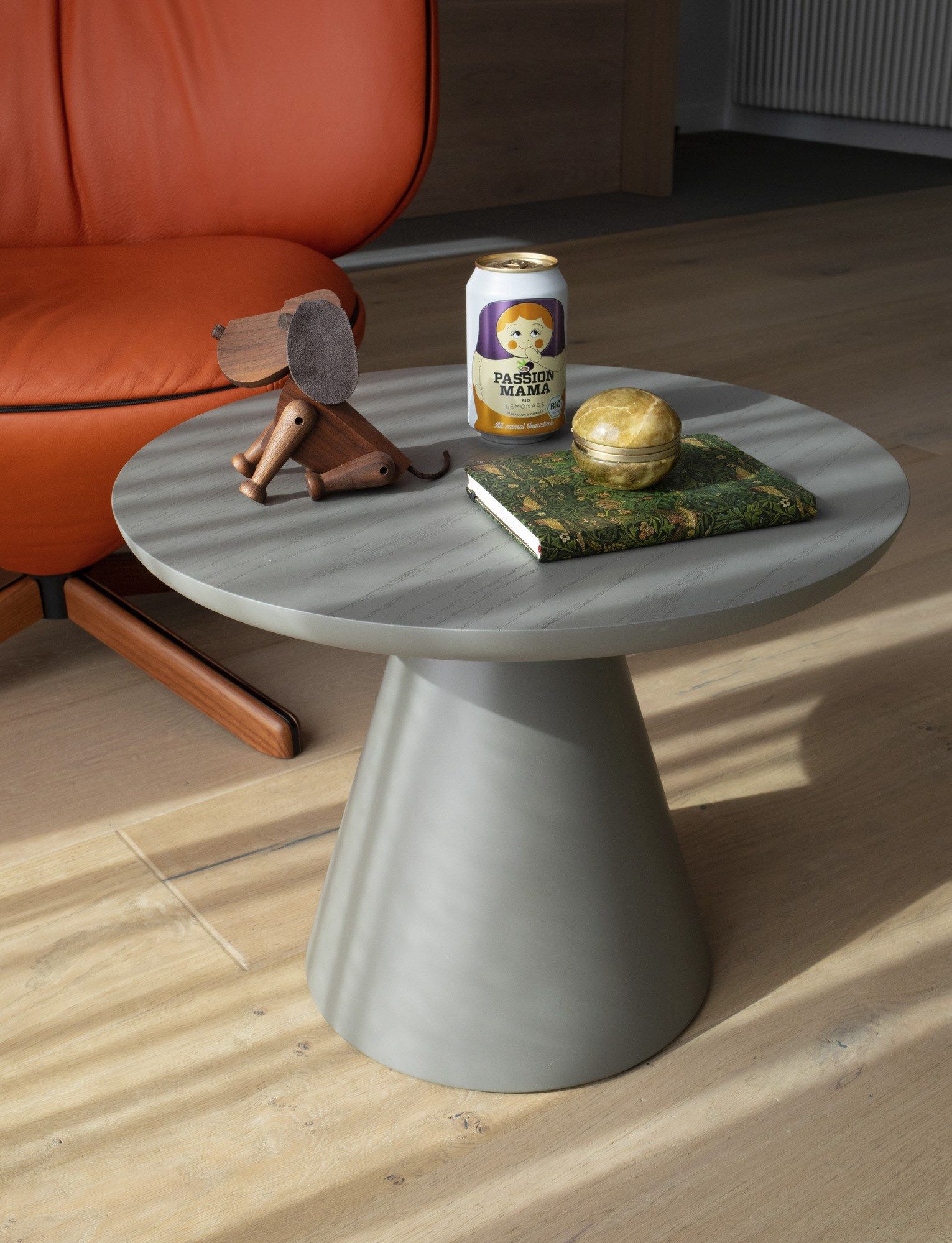 Круглый деревянный журнальный столик SANCAL ARCH-00126108 - Вид №3
