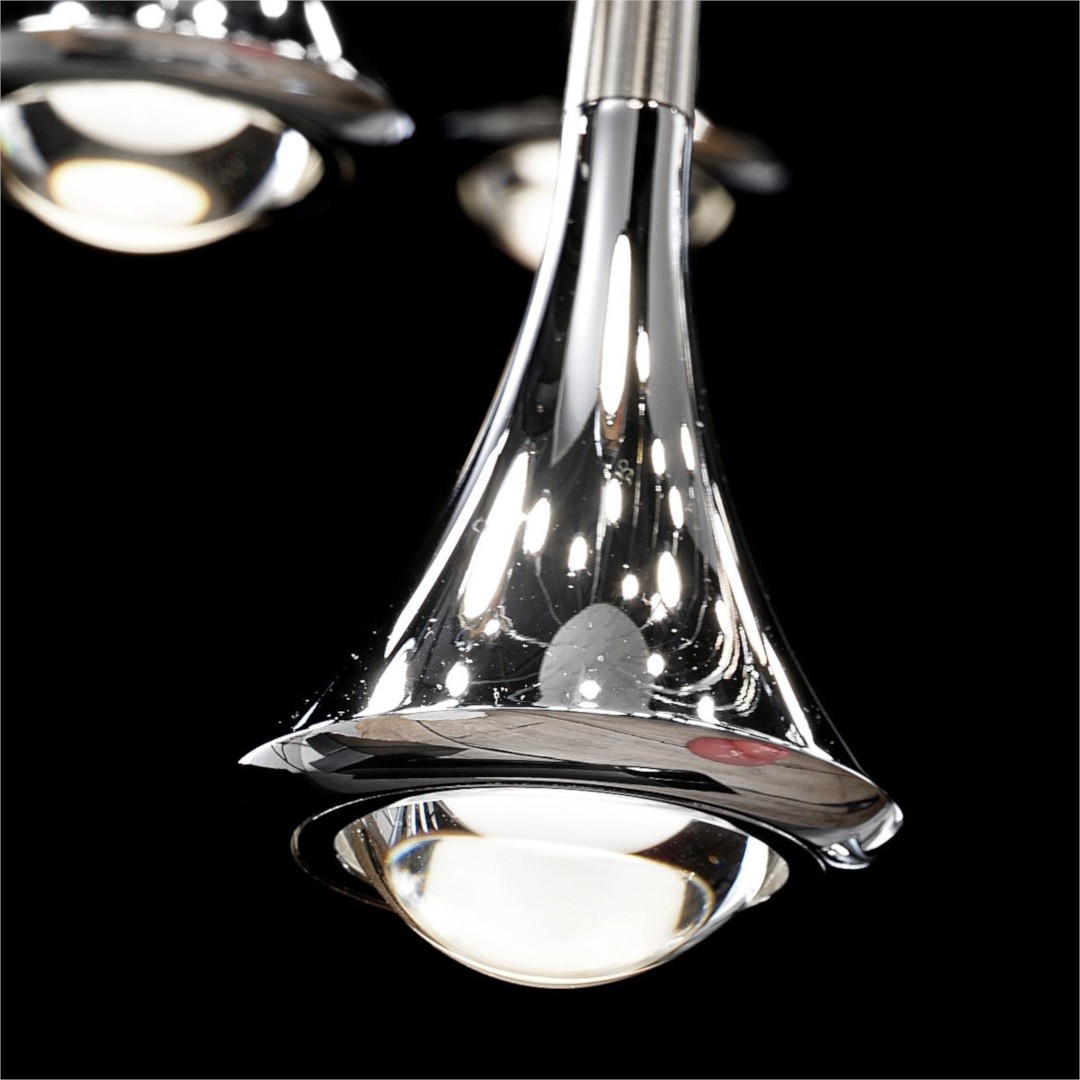 Studio Italia Design RAIN SO 156002 brushed chrome светильник подвесной 106867 - Вид №1