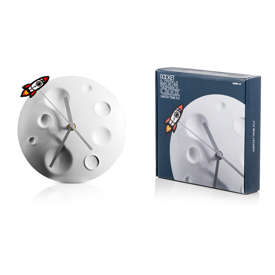 Часы Rocket Moon SUCK UK SKCLOCKMOON1 - Вид №5