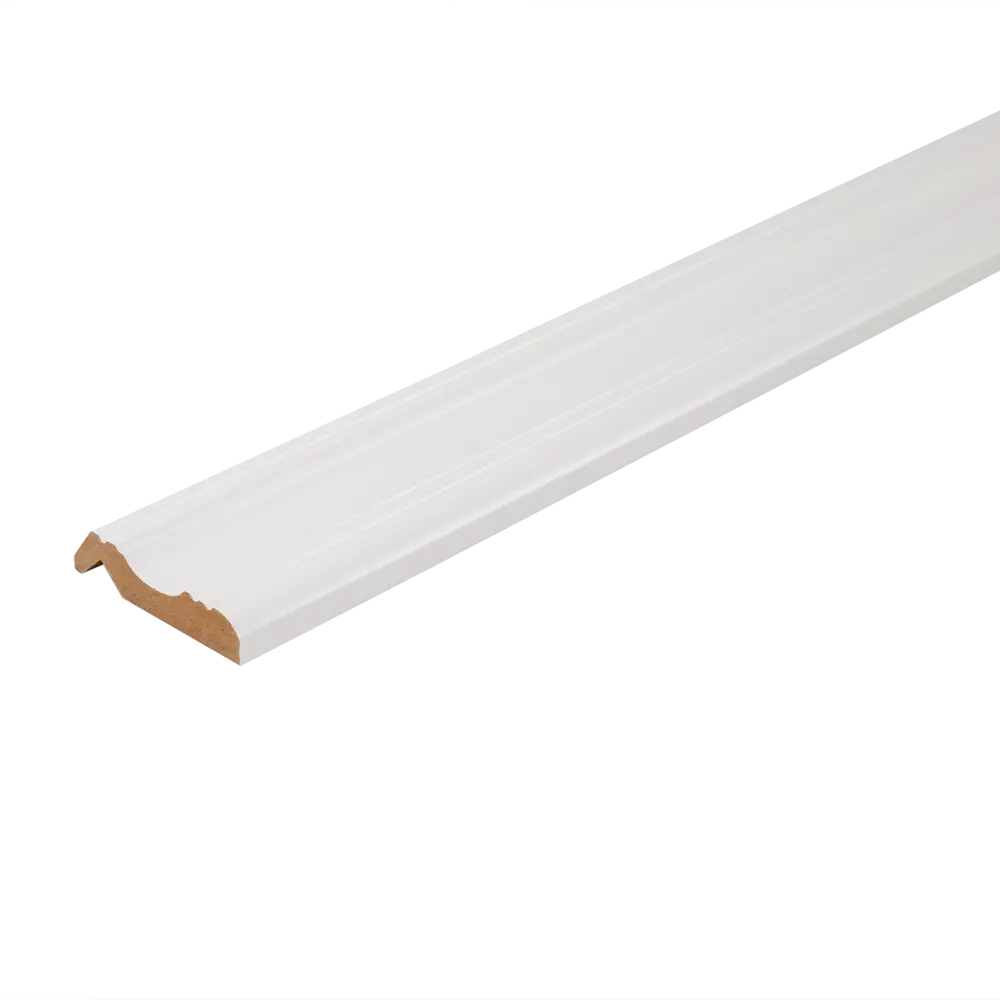 Карниз для кухонного шкафа Реш Delinia ID 220x7 см ЛДСП цвет белый STLM-2011312
