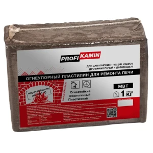 Ремонтный состав огнеупорный Профикамин Пластилин 1 кг