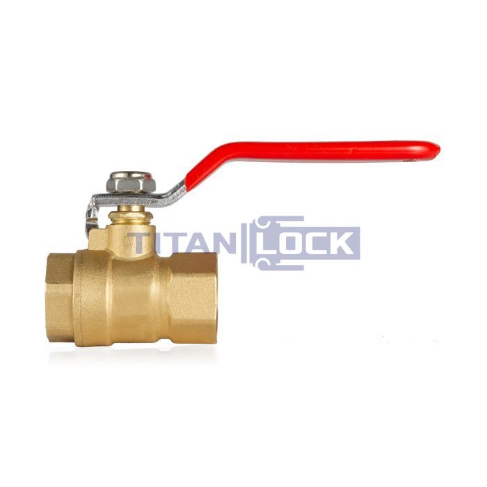 1,5in, шаровый кран, резьба BSP, латунь TL150BVBR TITAN LOCK  - Вид №4