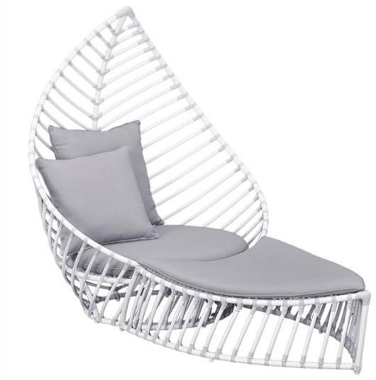 cbdesign Садовое кресло из алюминия с высокой спинкой Foglia N120n1 - Вид №6