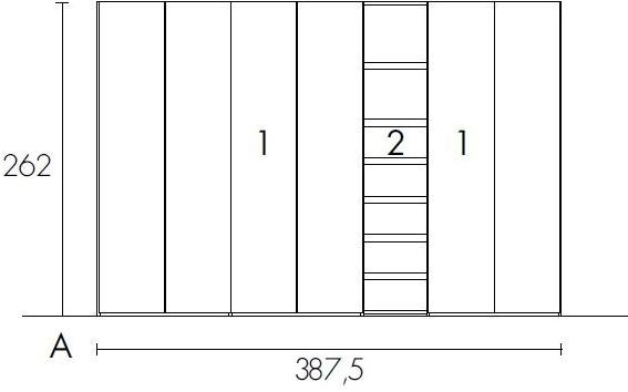 Zalf Вяз шкаф Combi system sun-id-1512826 - Вид №5