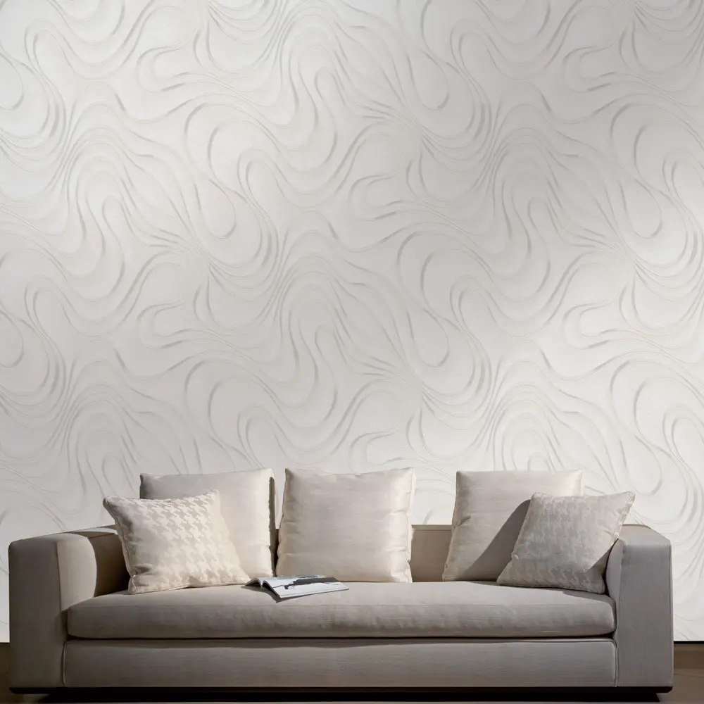 Обои флизелиновые Marburg Colani белые 1.06 м 97994 STLM-2100515 - Вид №1