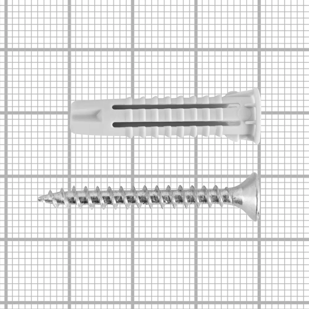 Дюбель-шуруп Standers 6x30 мм нейлон 100 шт STLM-2036466 - Вид №4