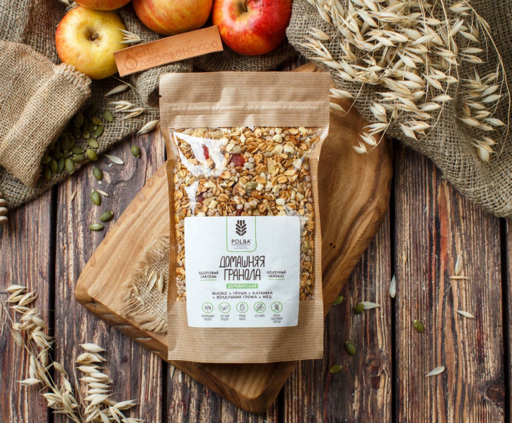 6374 Гранола "Деревенская" Вкусляндия 