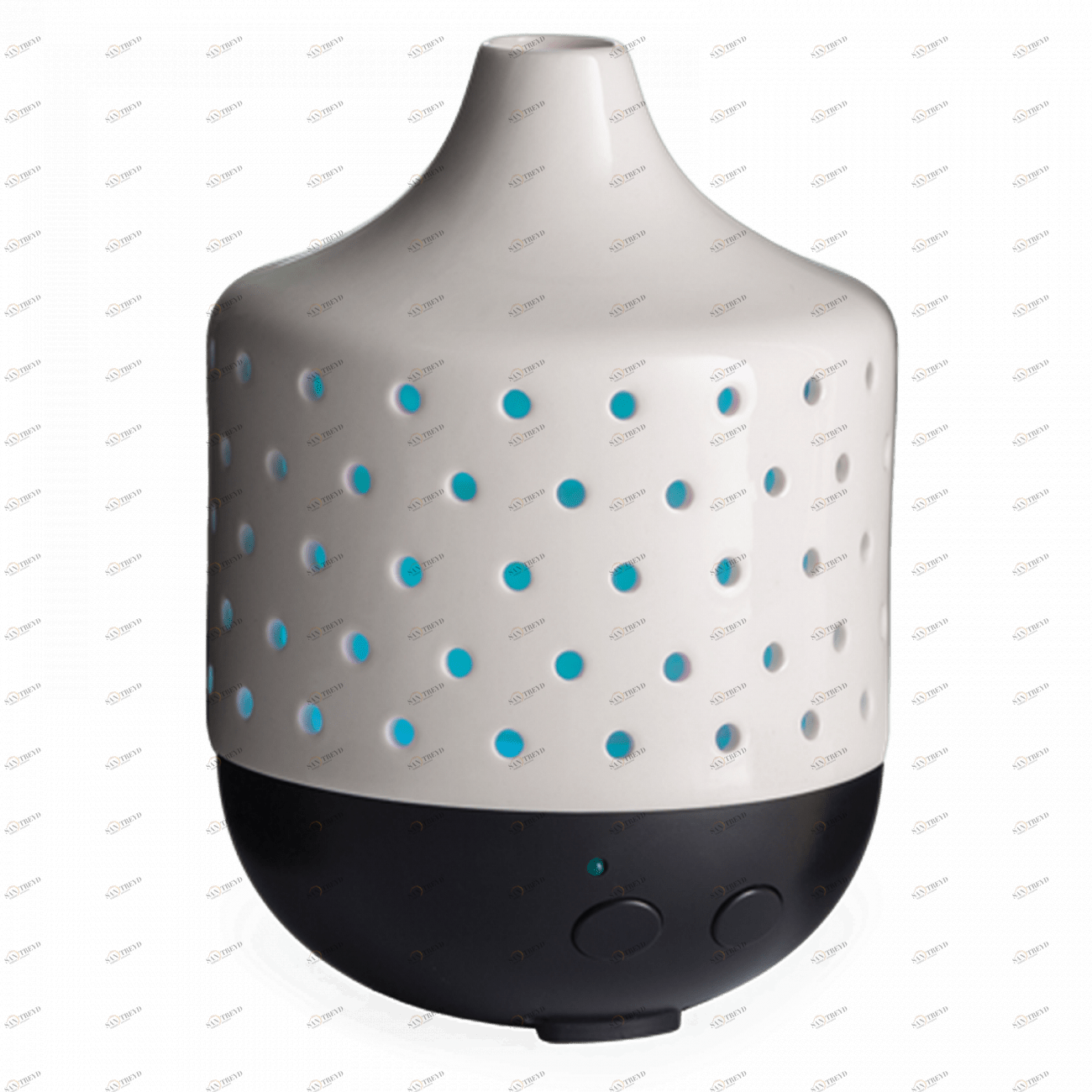 Ультразвуковой аромадиффузор 250мл "Челси" Large Diffuser Chelsea CANDLE WARMERS  268214 Белый;черный 