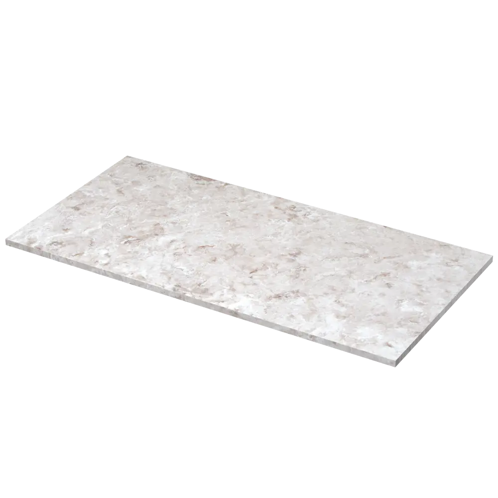 Столешница Раффиа 120x60x2 см искусственный камень цвет бежевый Santreyd STLM-2041119 - Вид №5