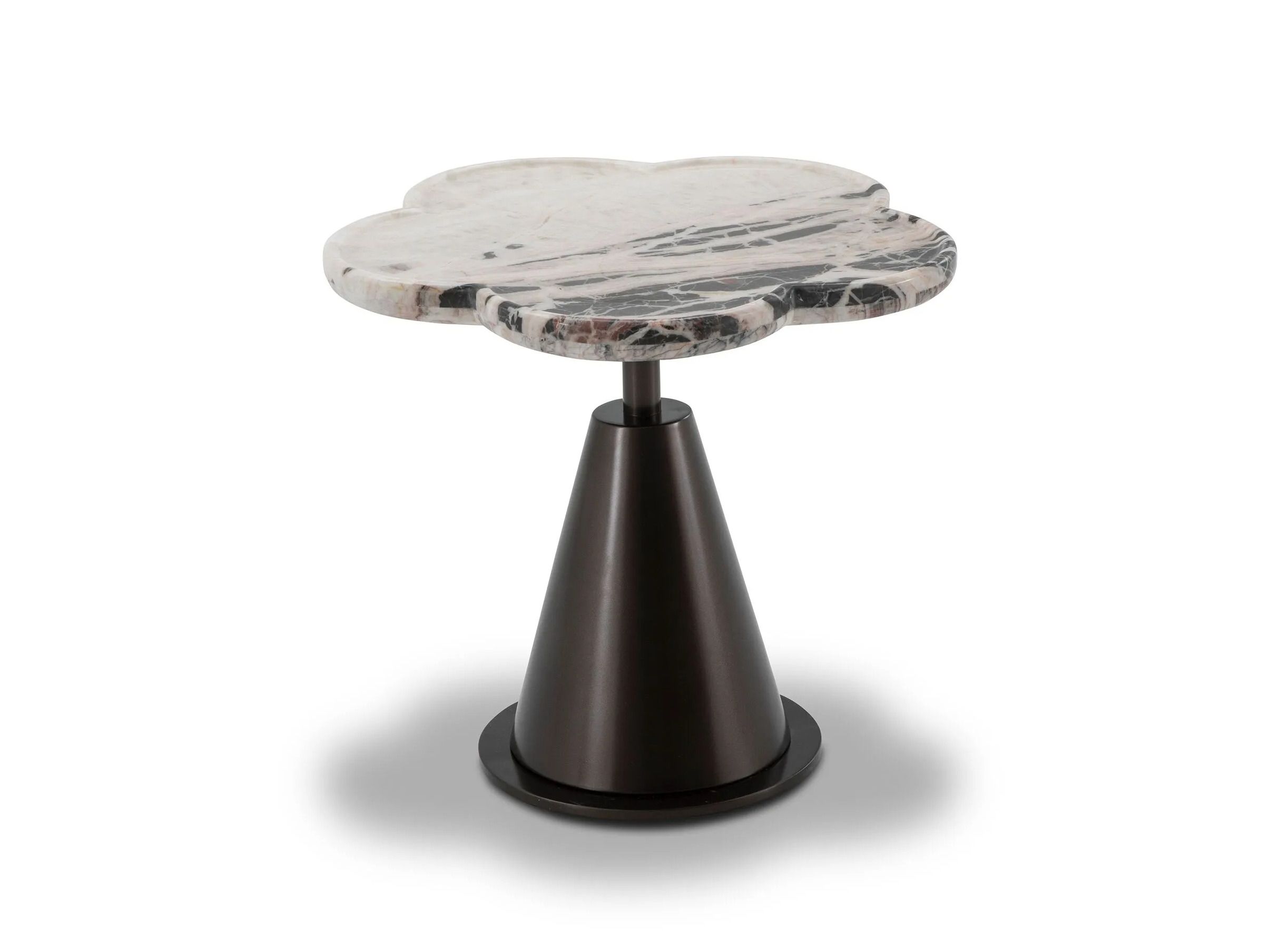 Журнальный столик из мрамора и нержавеющей стали с центральным основанием CAMPO DE' FIORI ASCT693 ARCH-00031182