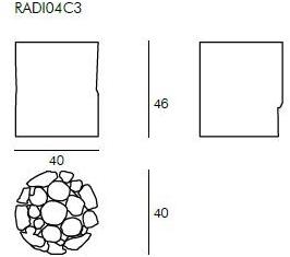Il Giardino di Legno Табурет / журнальный столик из дерева Radice Radi04c3 - Вид №1