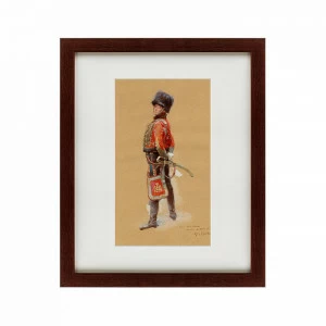 Картина: CHASSEURS OF THE GUARD, 1906 КАРТИНЫ В КВАРТИРУ  135630 Разноцветный